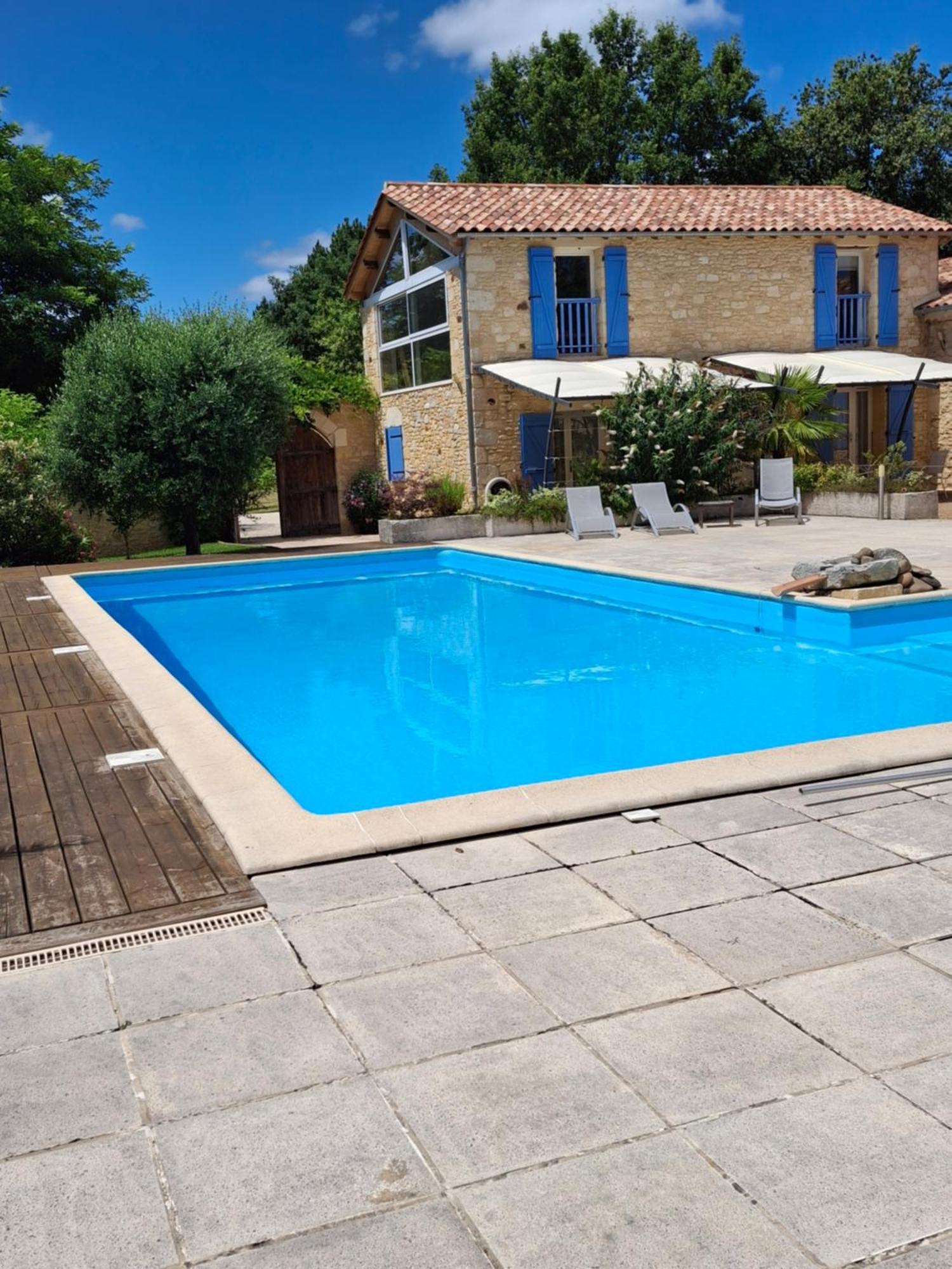 Aux Blanches Pierres Apartamento Fumel Exterior foto