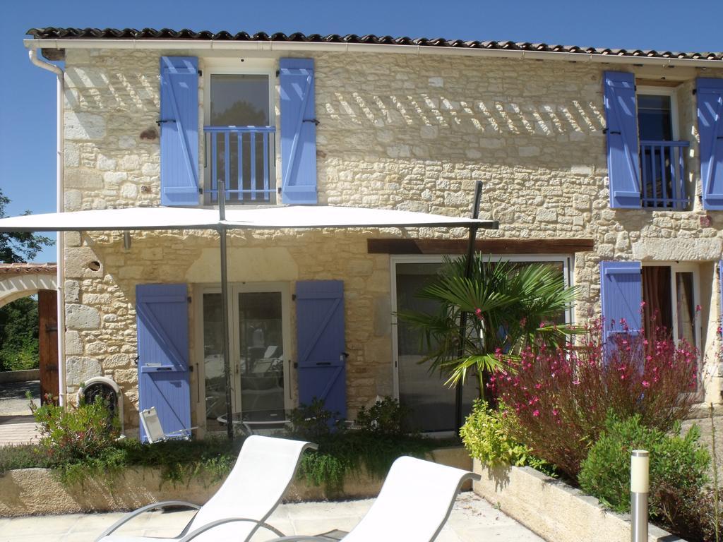 Aux Blanches Pierres Apartamento Fumel Quarto foto