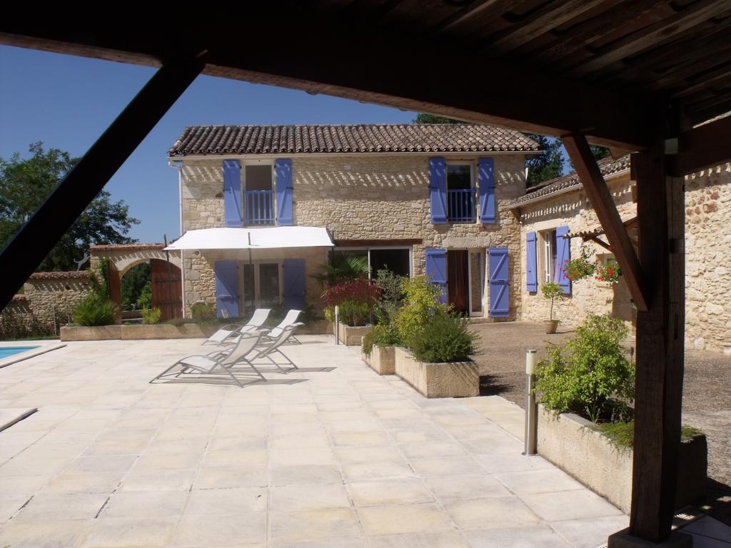 Aux Blanches Pierres Apartamento Fumel Exterior foto